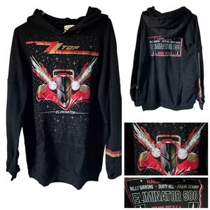 NWT Lauren Moshi ZZ Top Desiree hoodie "dress"